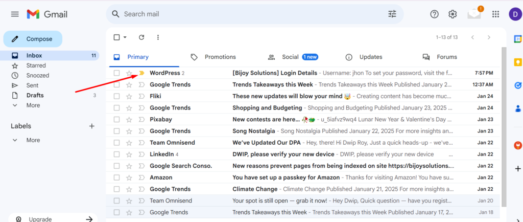 website access step 8